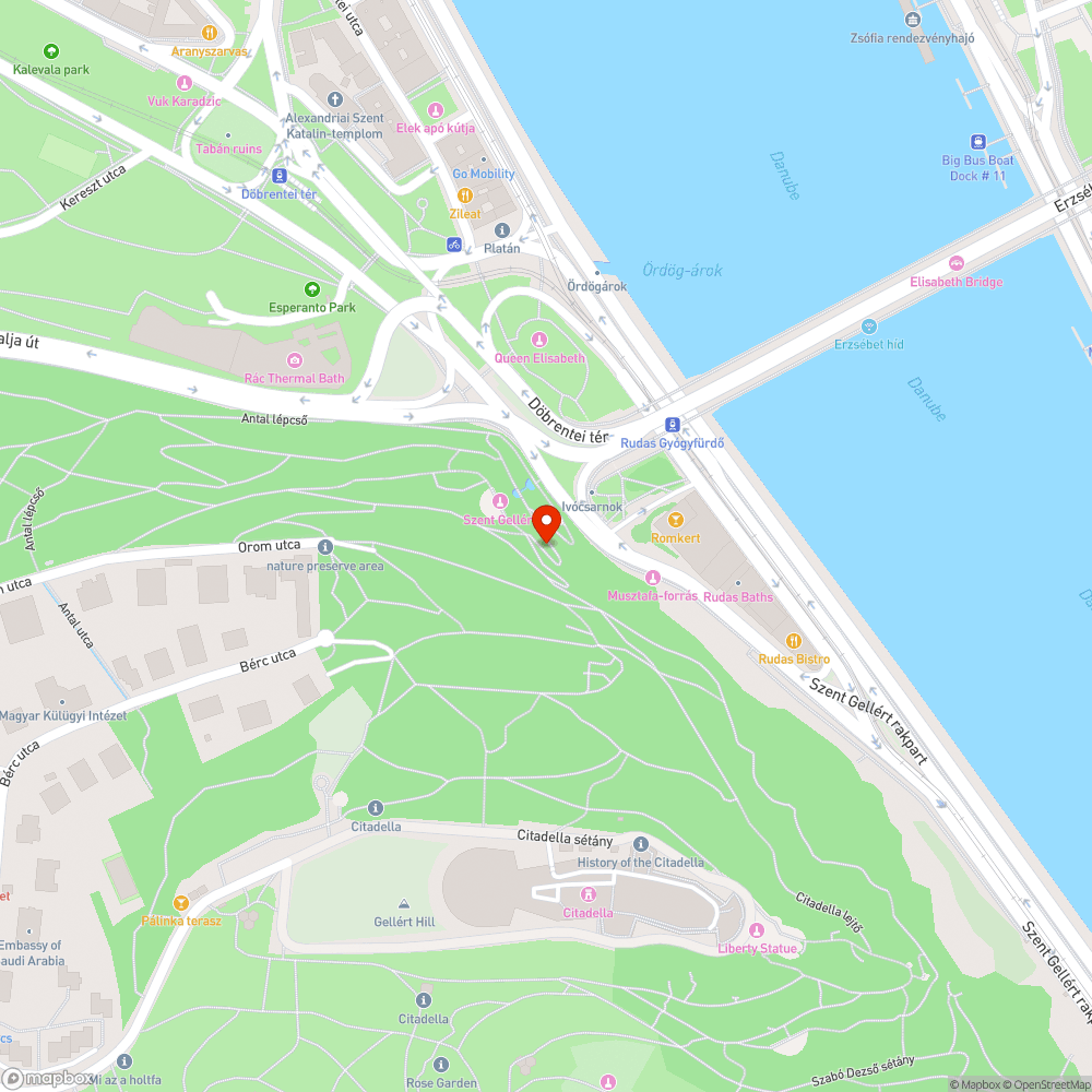 Kidőlt fa bejelentés helye