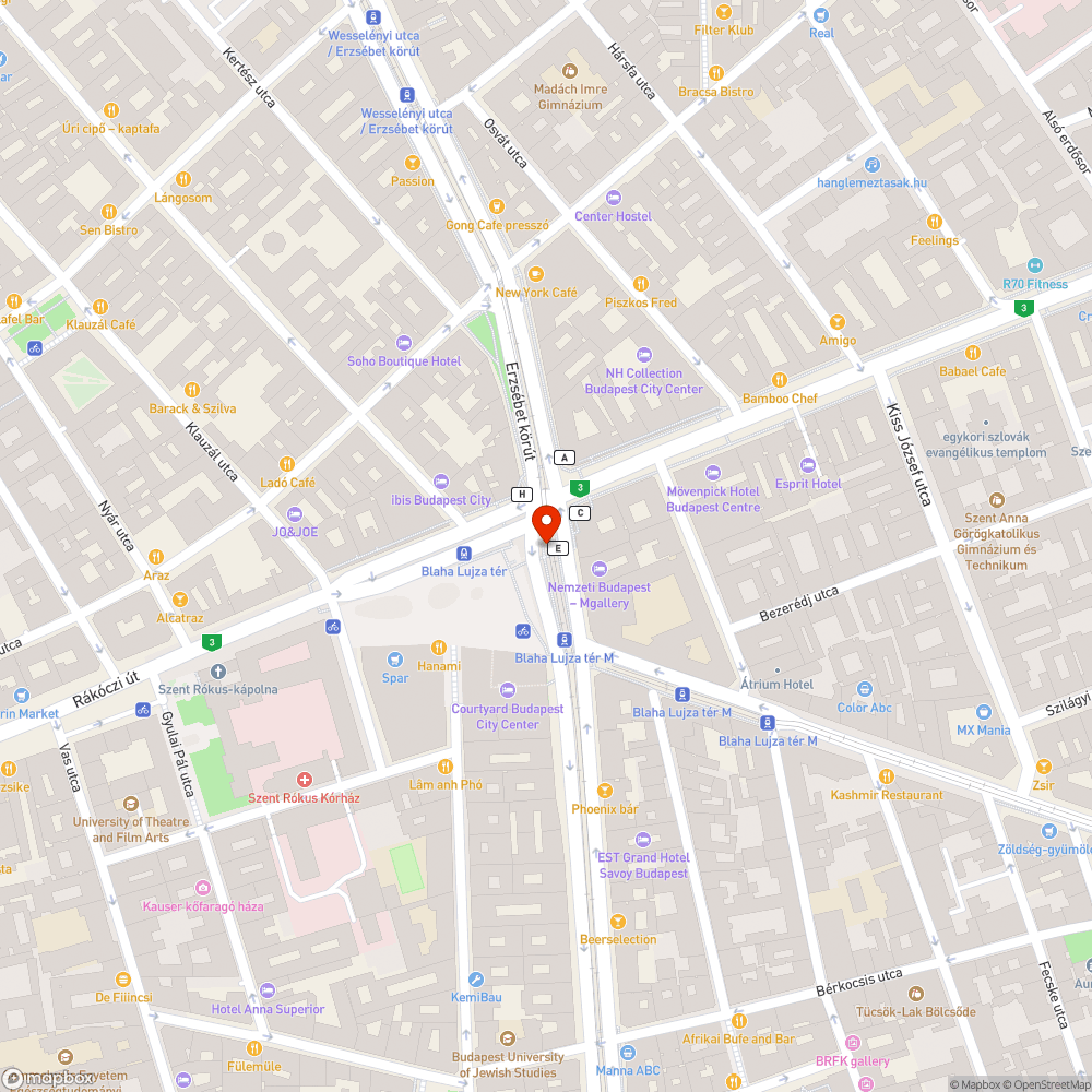 Leszakadt korlát bejelentés helye