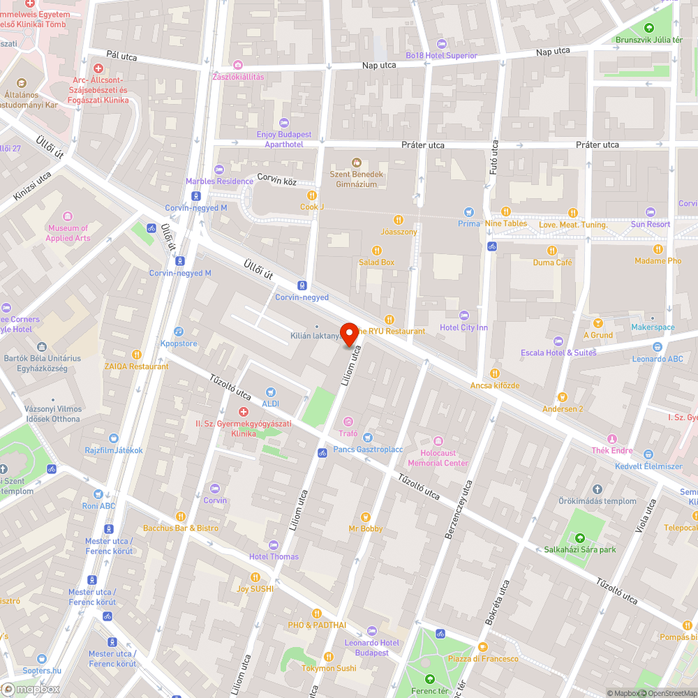 Leszakadt bejelentés helye