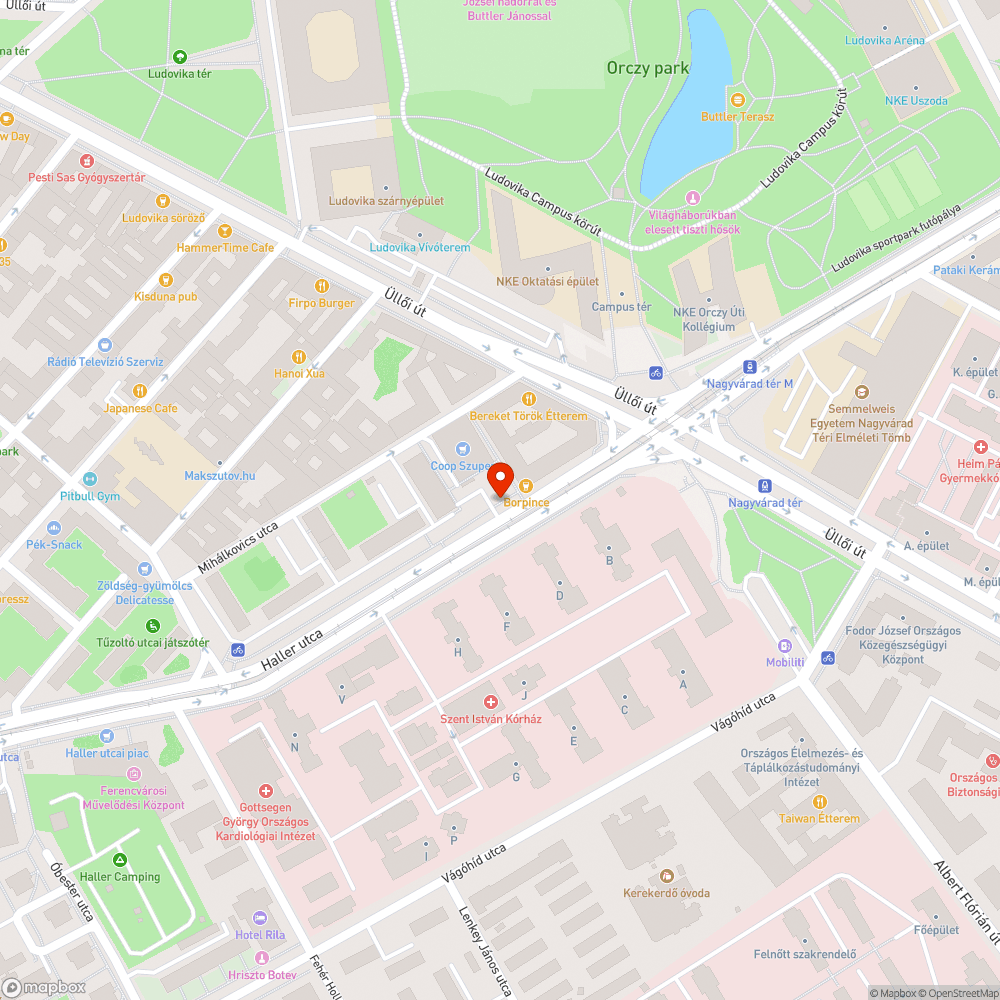 Elhagyott Polo bejelentés helye