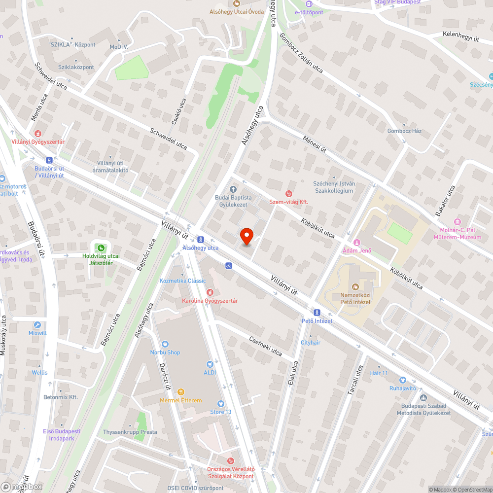 Elhagyott Golf bejelentés helye