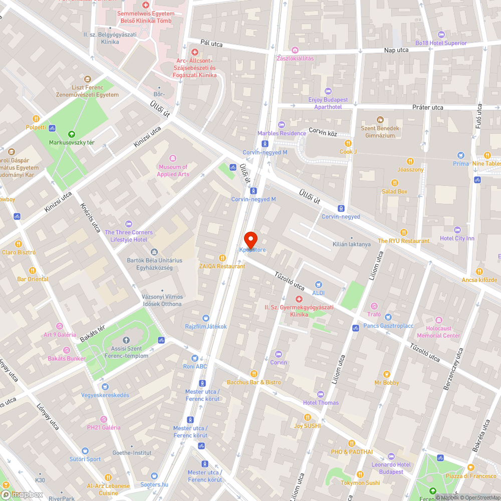 Lámpa ajtó bejelentés helye