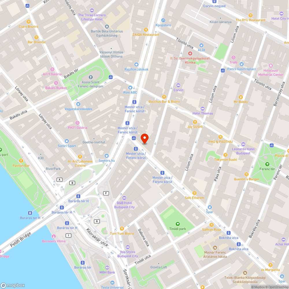 Veszélyes út bejelentés helye