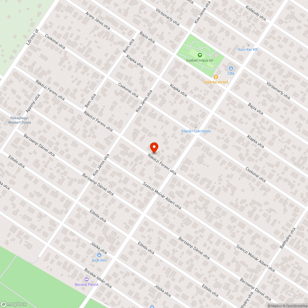 Letört faág bejelentés helye