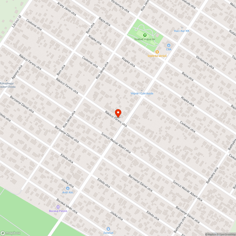 Töredezett járda bejelentés helye