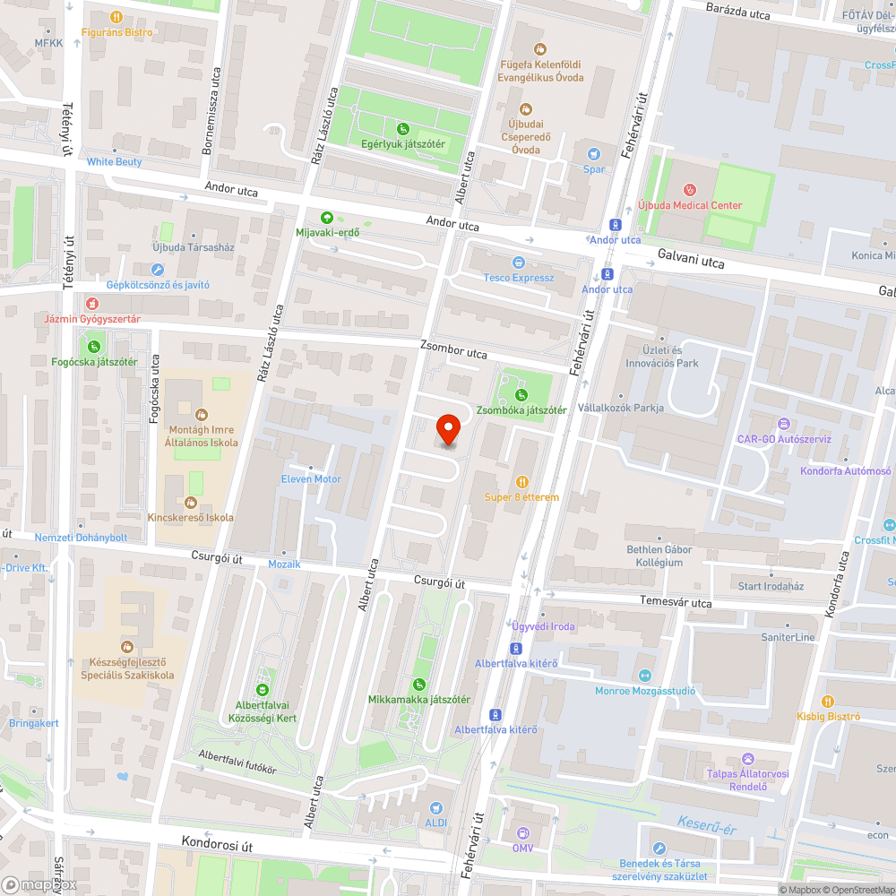 Belógó faágak bejelentés helye