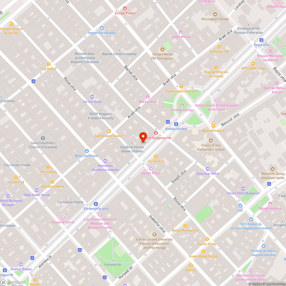 Ecetfa a ház oldalában bejelentés helye