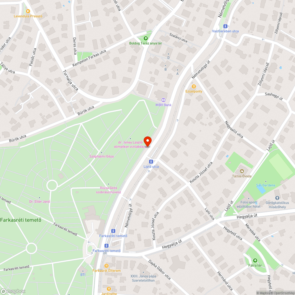 Veszélyes villamos megálló bejelentés helye