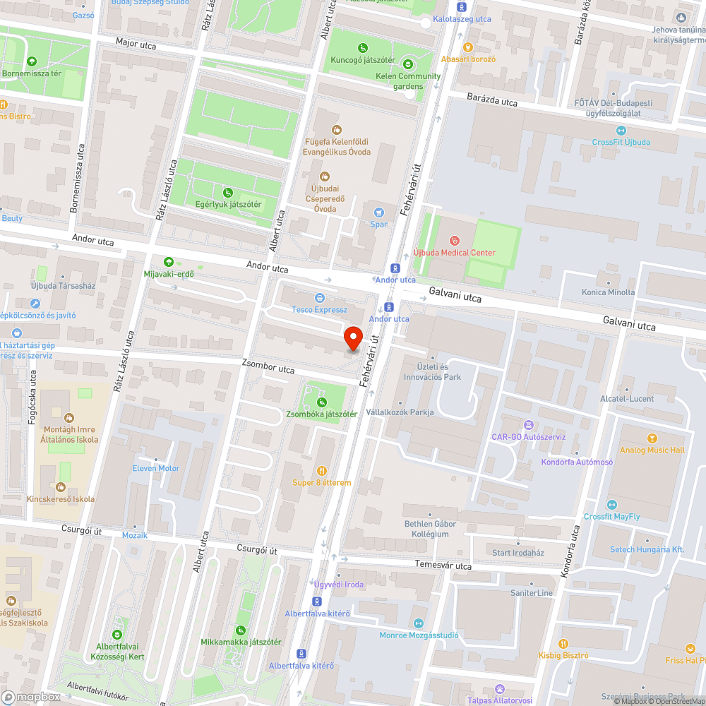 Bálványfa bejelentés helye