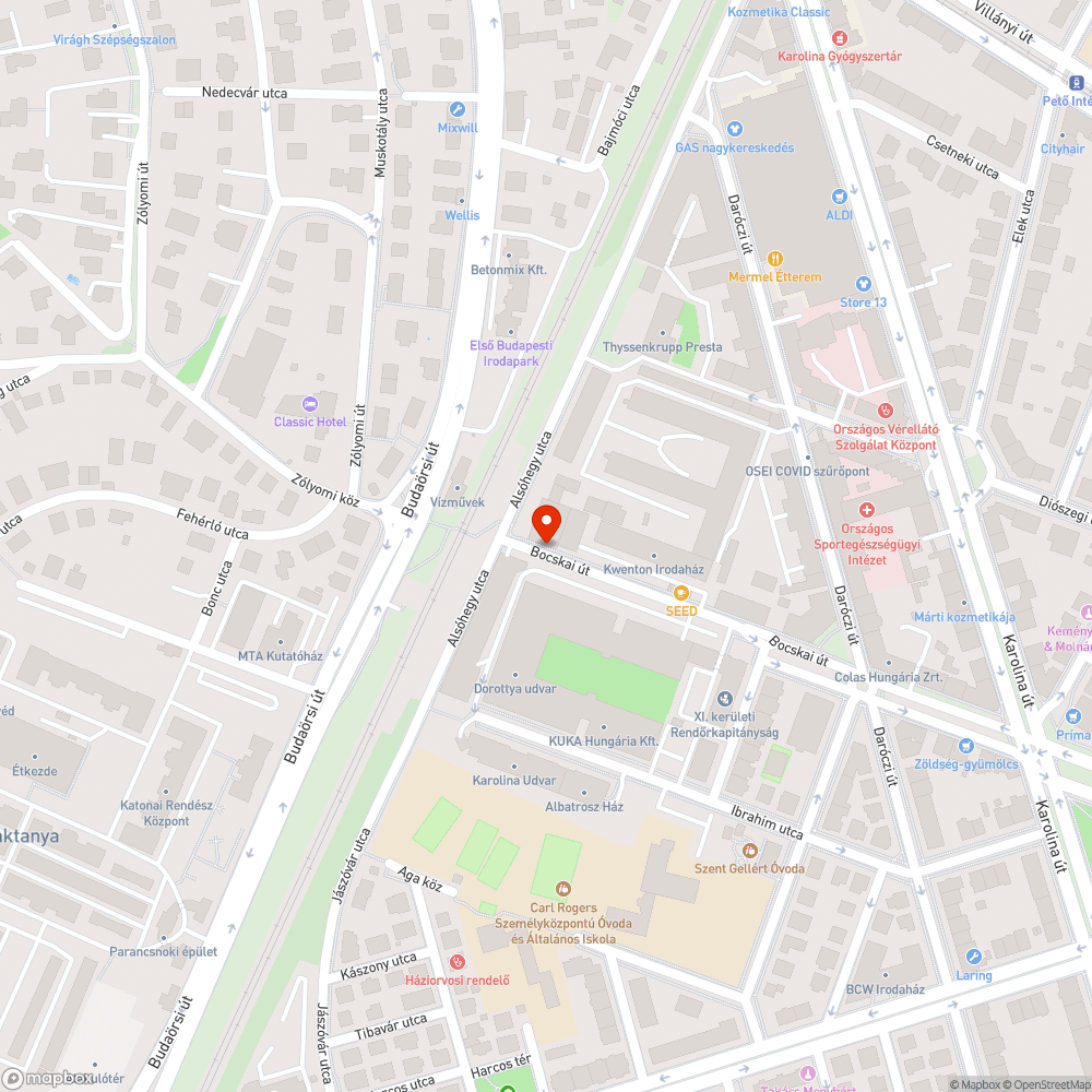 Megsüllyedt fedlap bejelentés helye