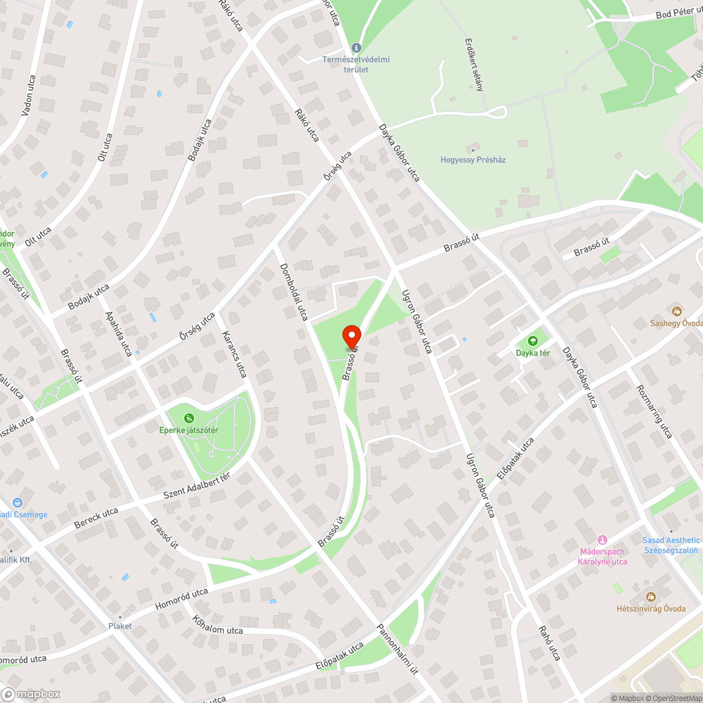 Útra lógó fák bejelentés helye