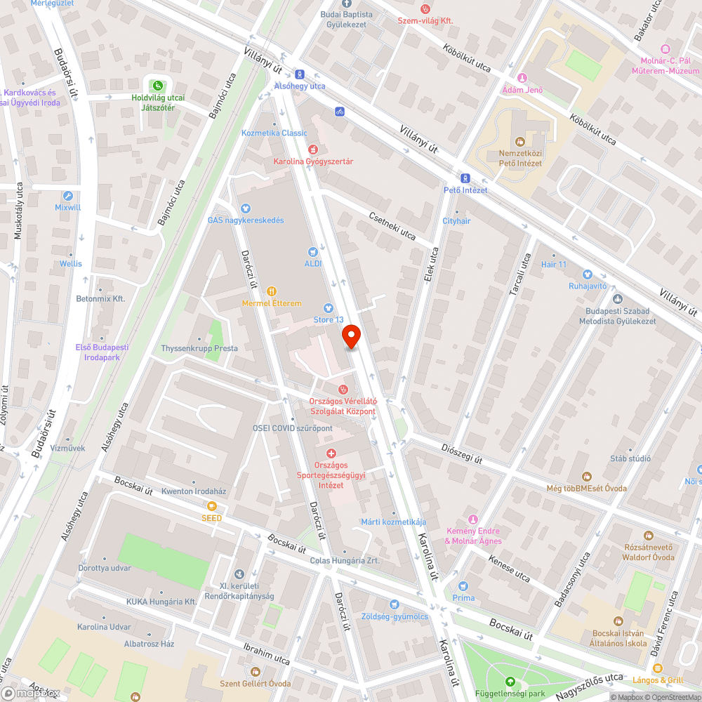 Régi, elfordult tábla bejelentés helye