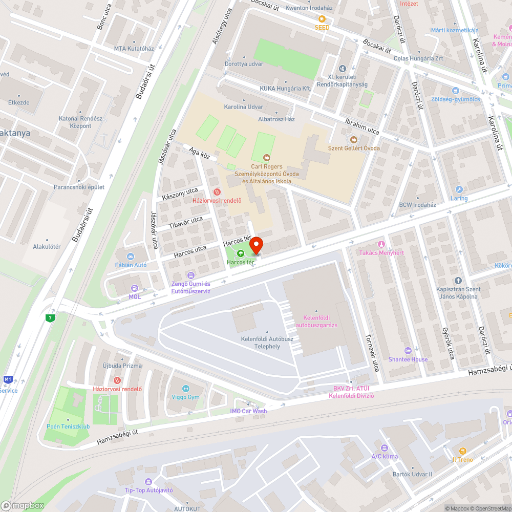 Szemeteszsák kupac bejelentés helye