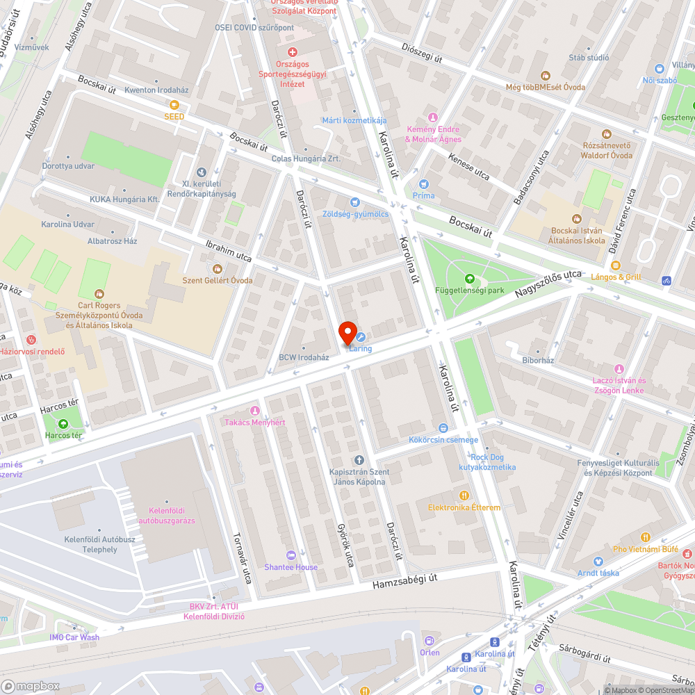 Megdőlt tábla bejelentés helye