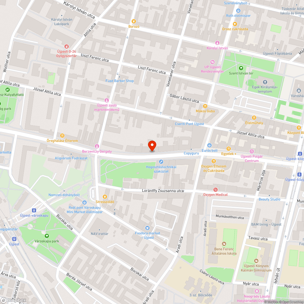 Belógó faágak bejelentés helye