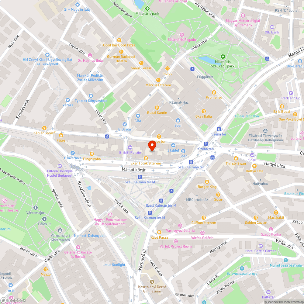 Széll Kálmán tér bejelentés helye