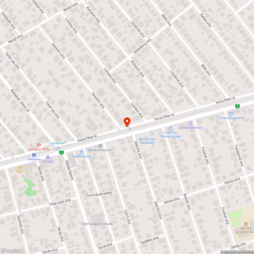 Járdán parkolás bejelentés helye