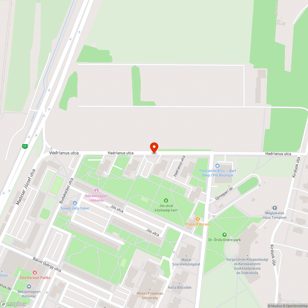 Felesleges járda bejelentés helye