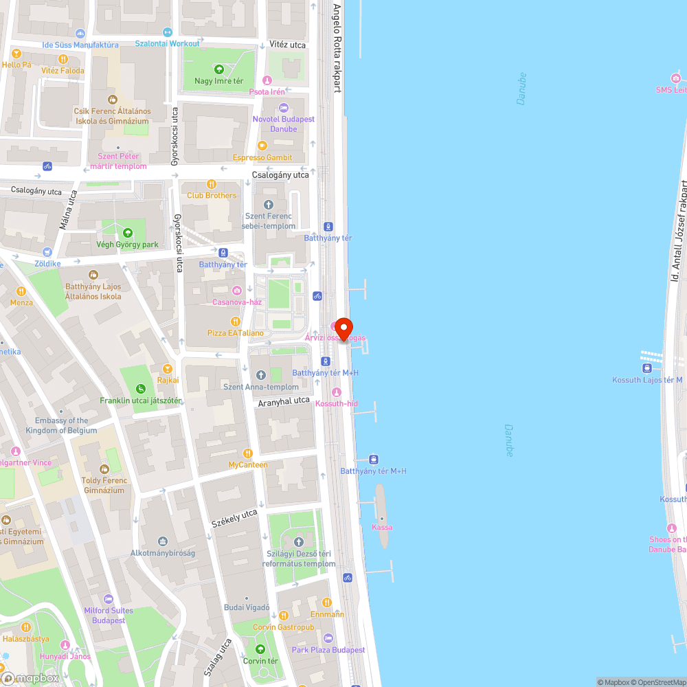 Kátyúk bejelentés helye