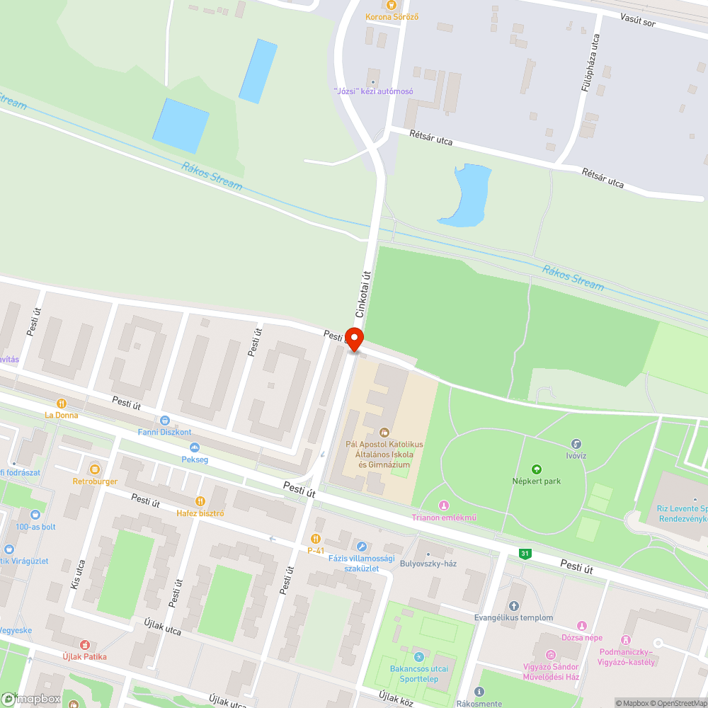 Ocsmány bejelentés helye