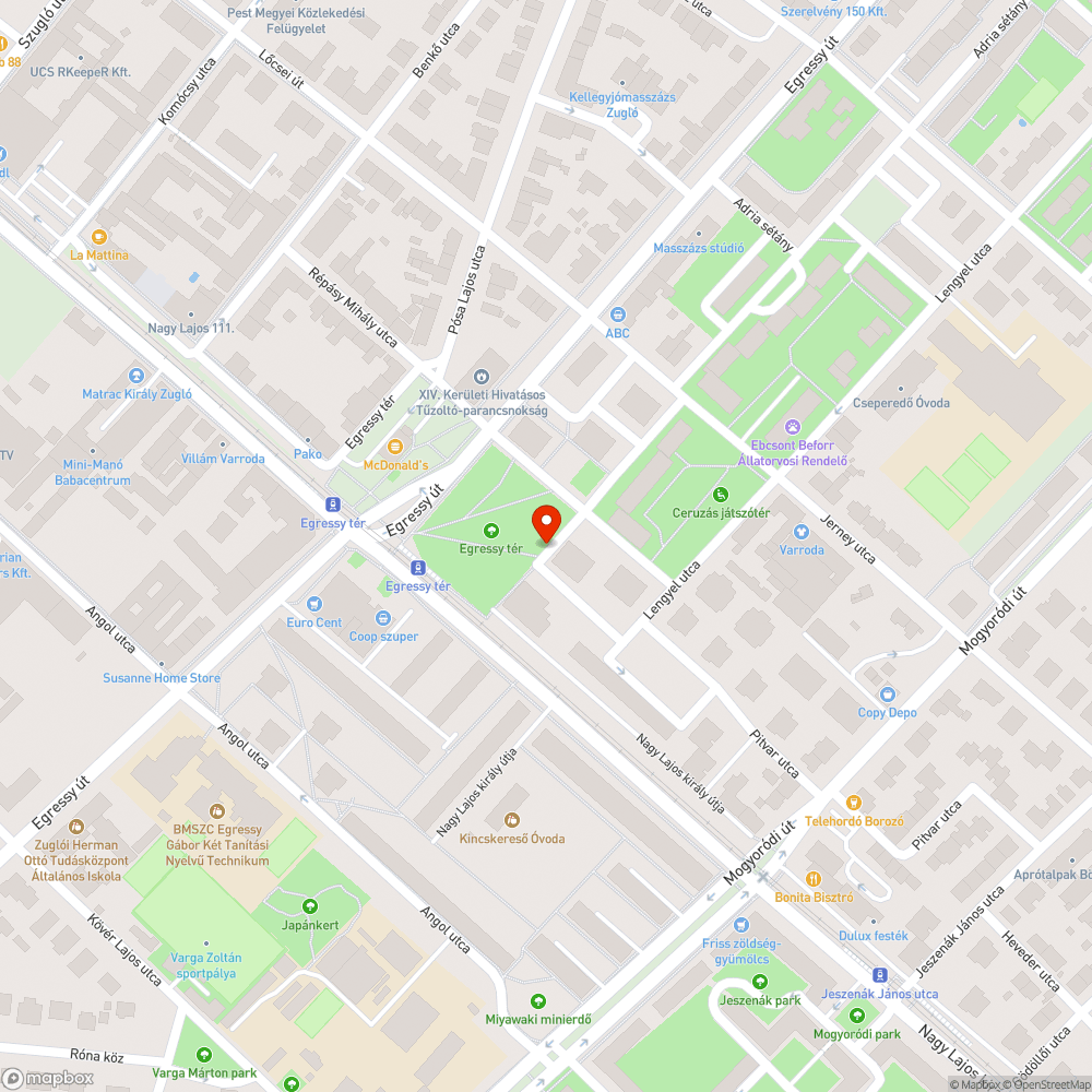 Autóroncs a parkolóban bejelentés helye