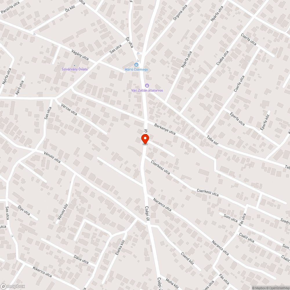 Gazos járda bejelentés helye