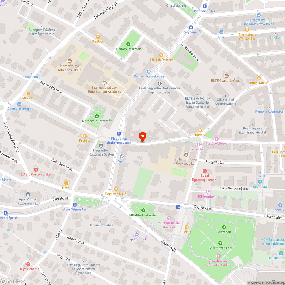 járdaszegély festés bejelentés helye