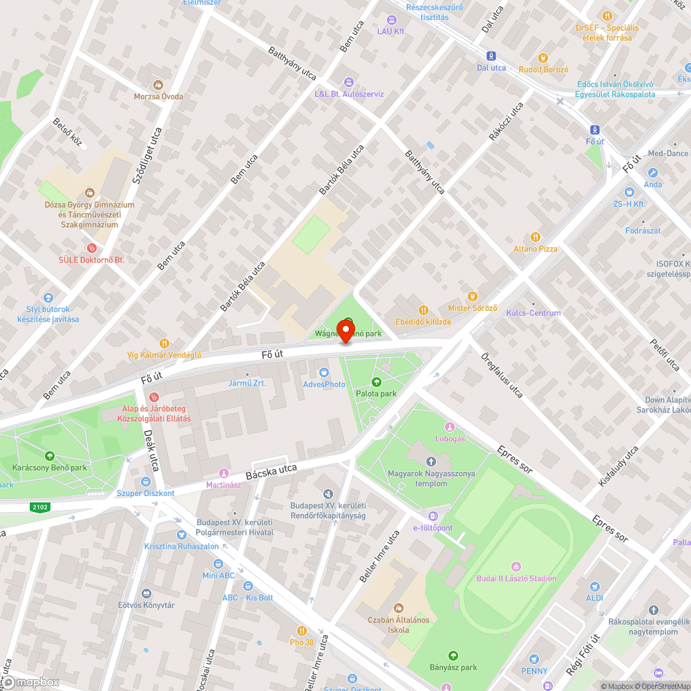 Régi Ford Fiesta - Fő út bejelentés helye