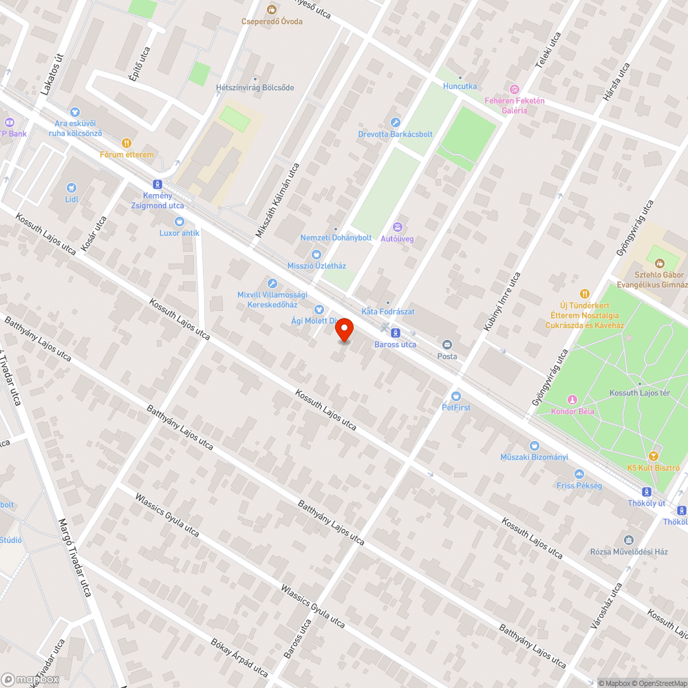 Hiányos fedlap bejelentés helye