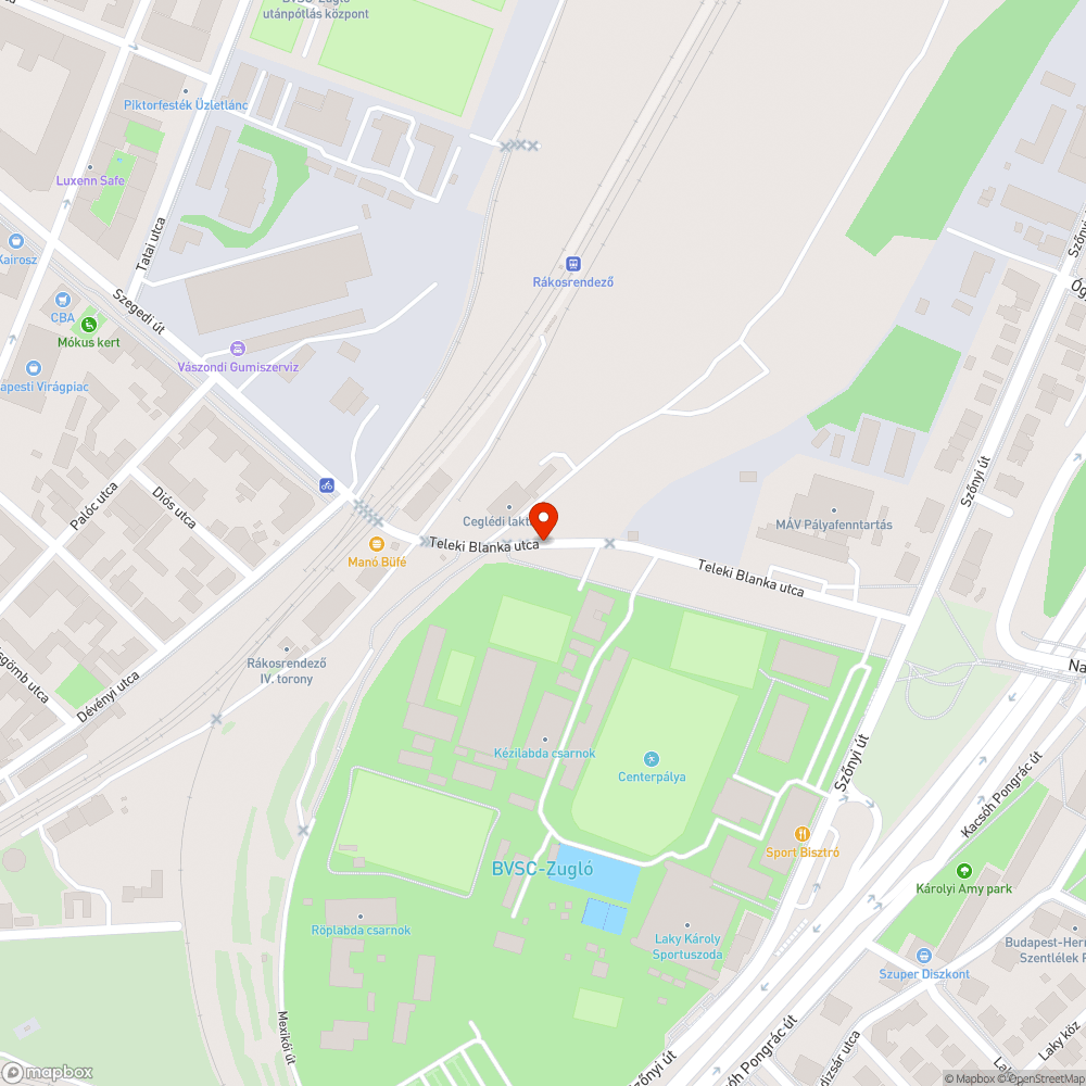 Roncs bejelentés helye