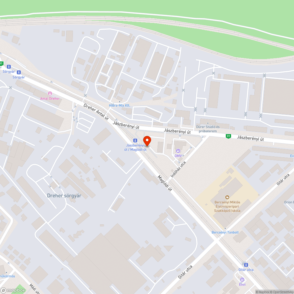 Sérült balesetveszélyes járda bejelentés helye