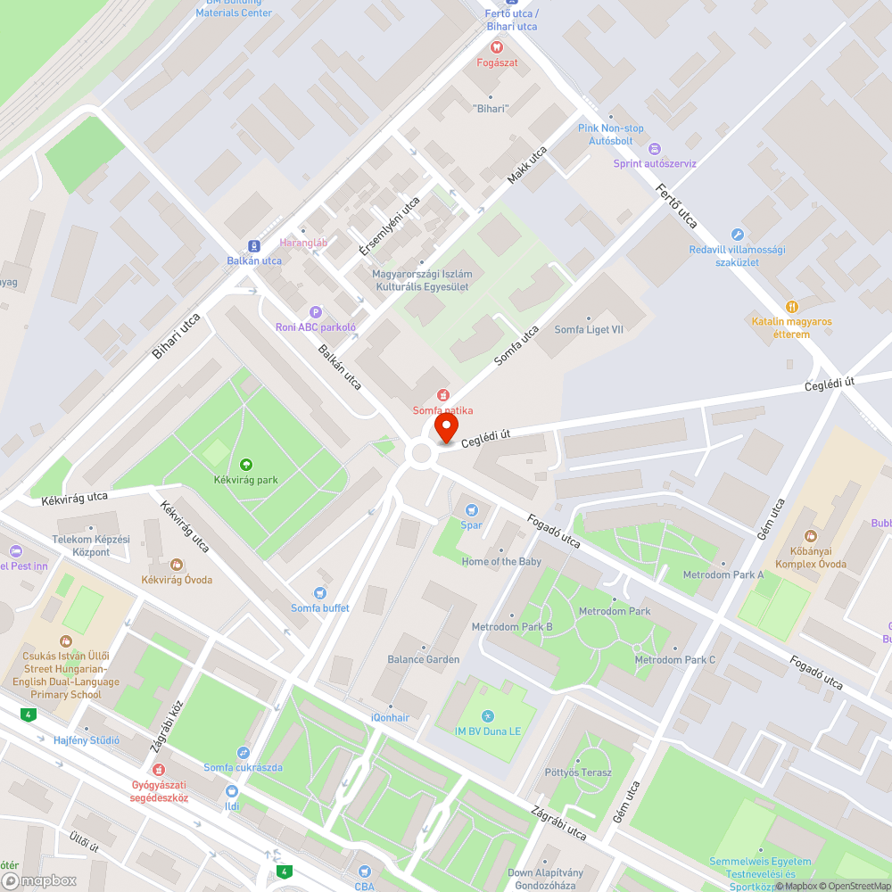 Derékig ér a gaz a közterületen! bejelentés helye