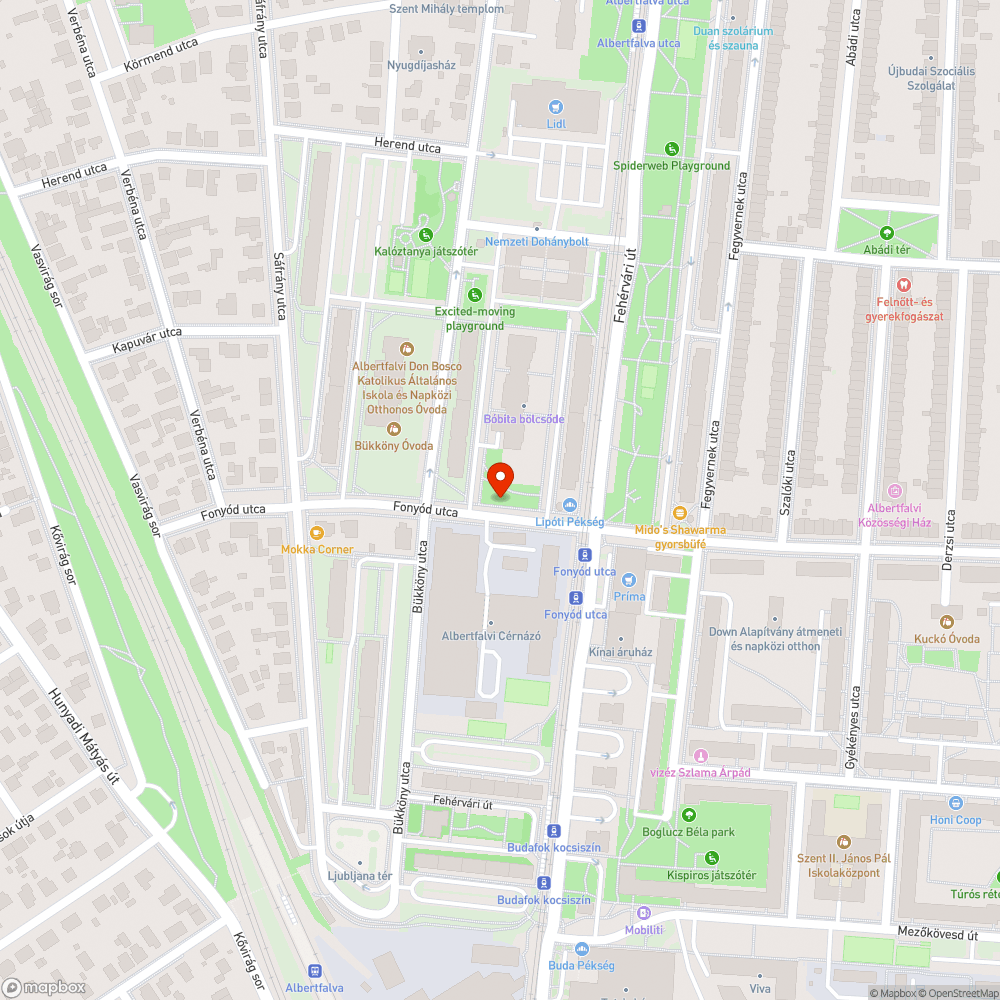 Elhagyott Volvo bejelentés helye