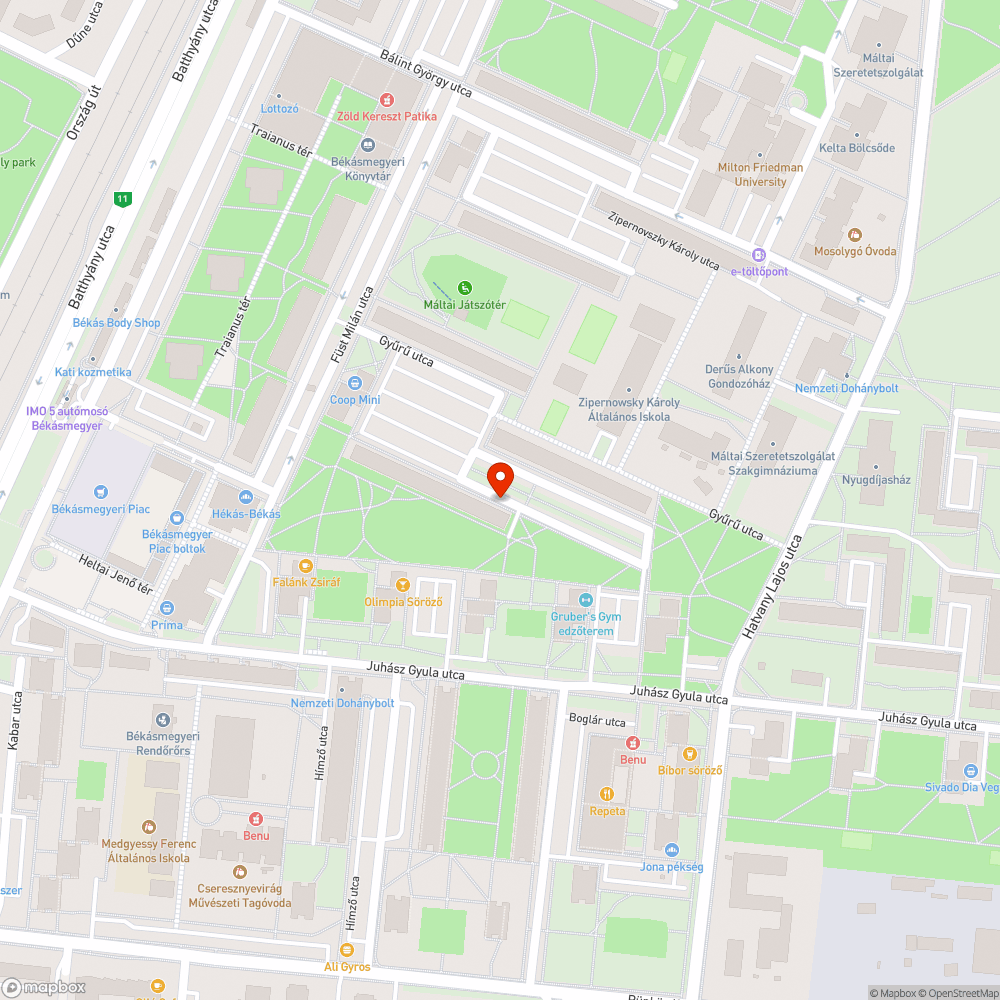 Rongált villanyoszlopok bejelentés helye