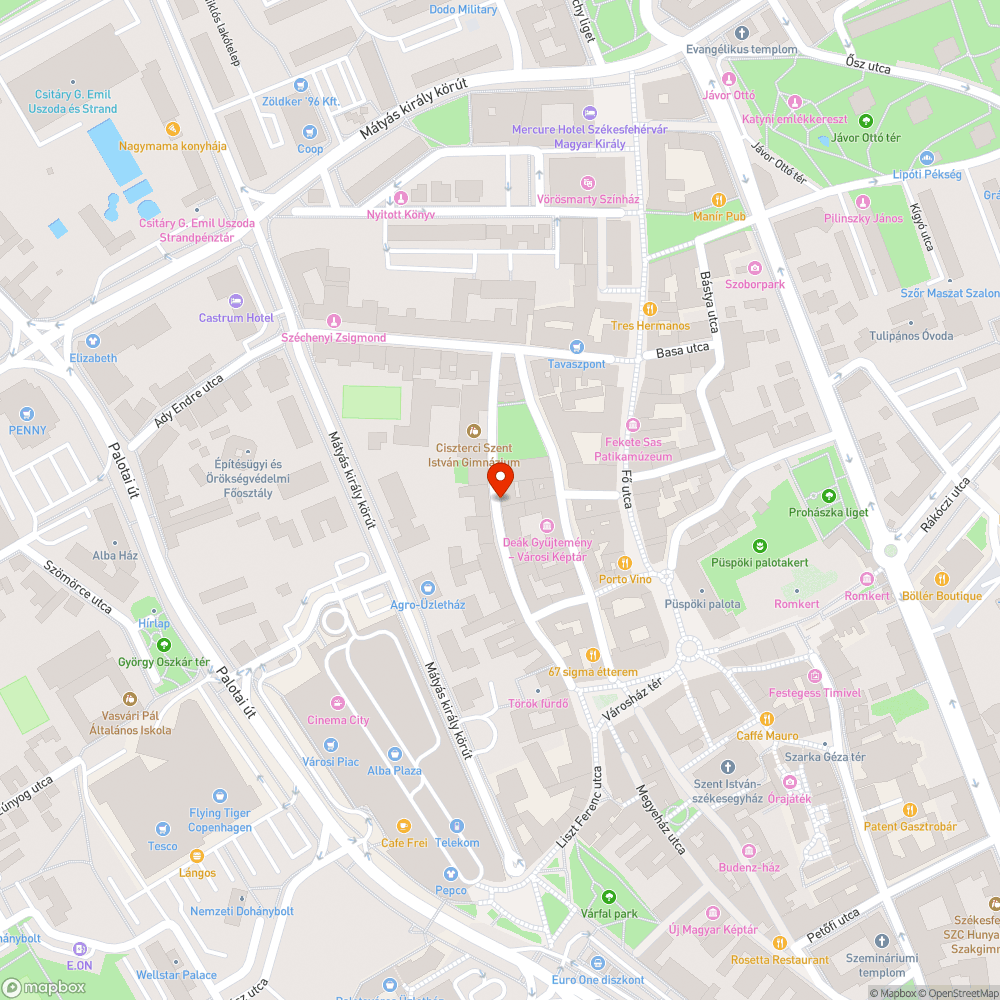 Szabálytalanul parkoló autók a Jókai utcában bejelentés helye