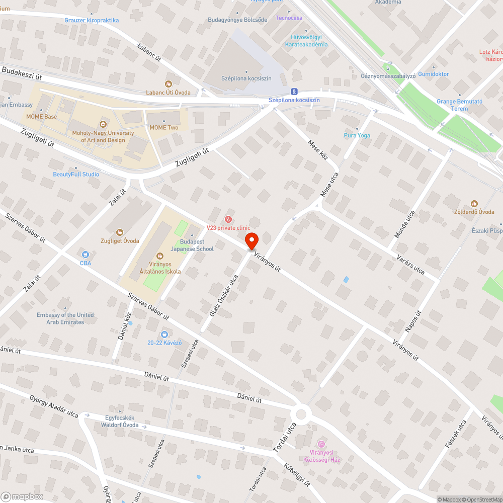 Törött oszlop bejelentés helye