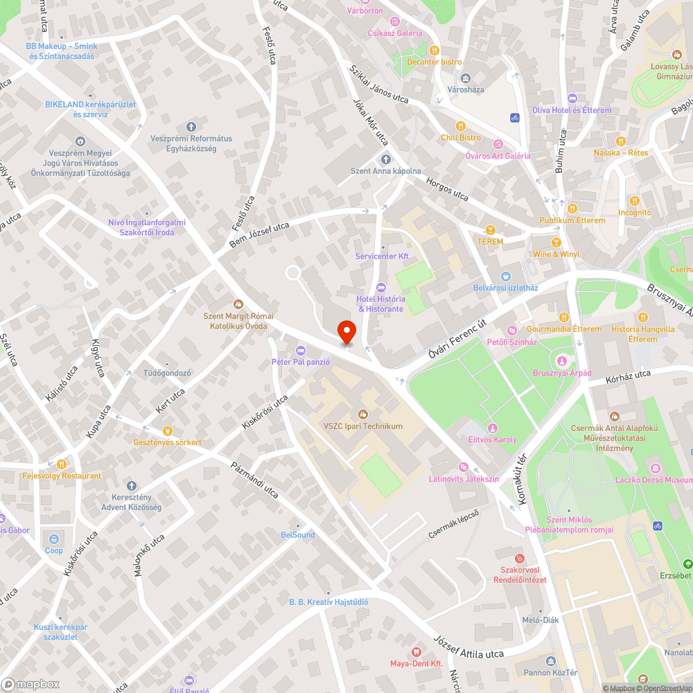 Rossz járda bejelentés helye