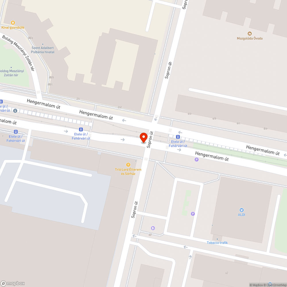 Fényterelő nélküli jelzőlámpa bejelentés helye