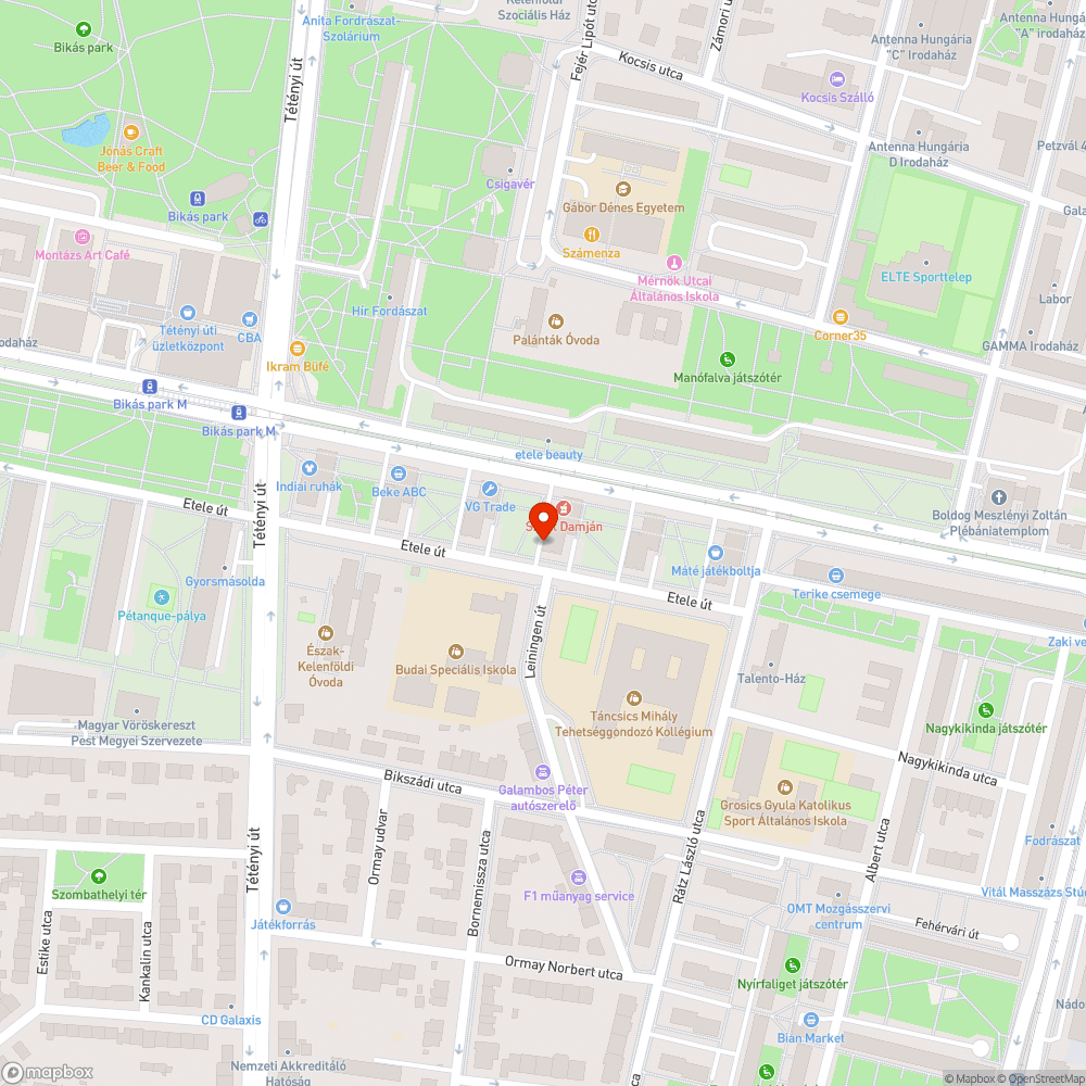 Elhagyott Zafira bejelentés helye