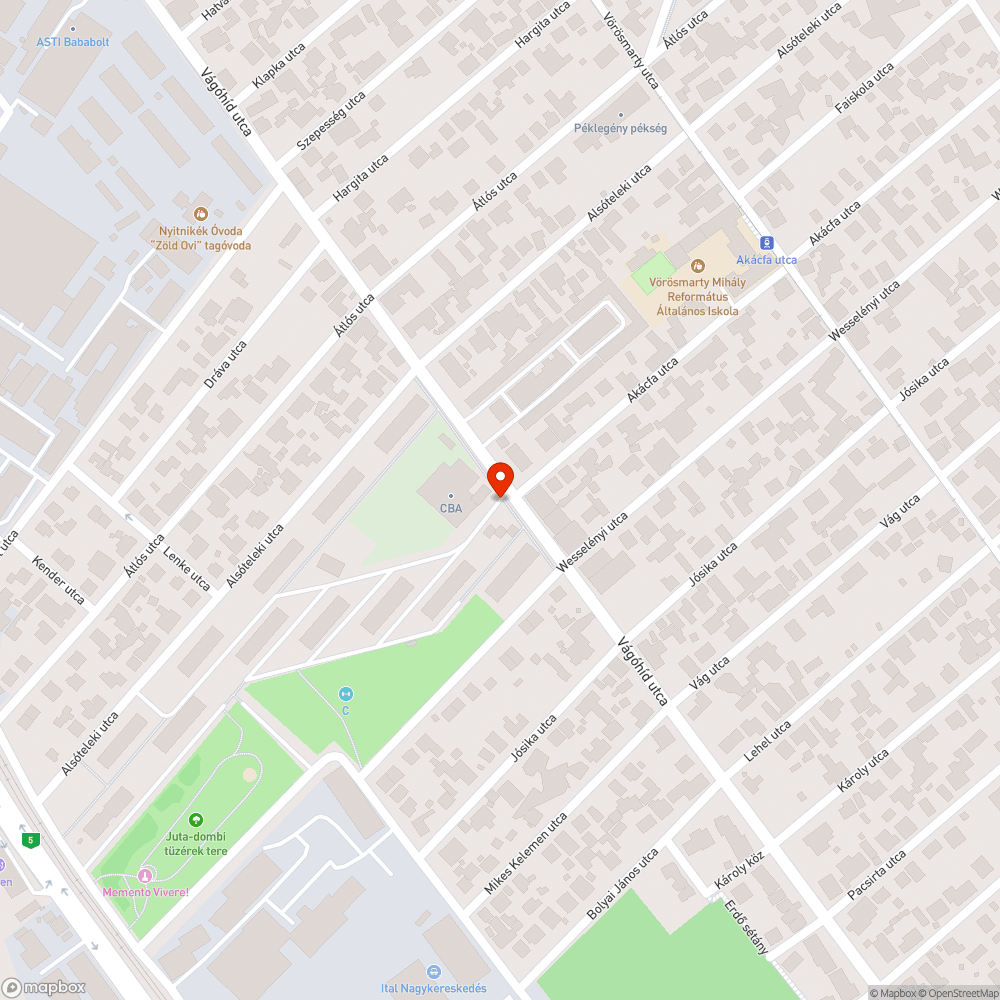 Pesterzsébet Thalia bejelentés helye