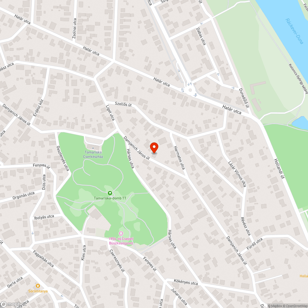 Madártetem bejelentés helye