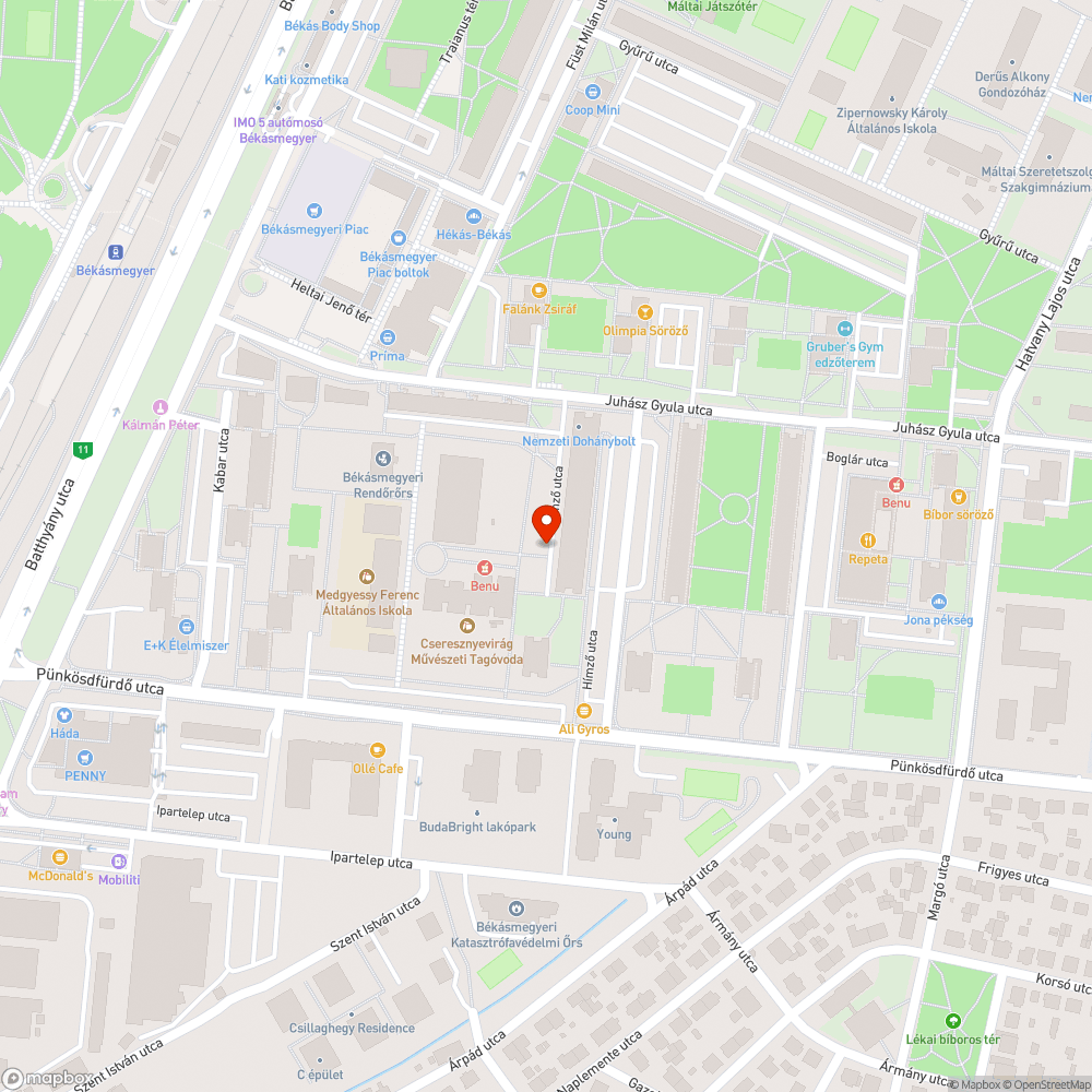 Gyakori zöldterületen parkolás bejelentés helye