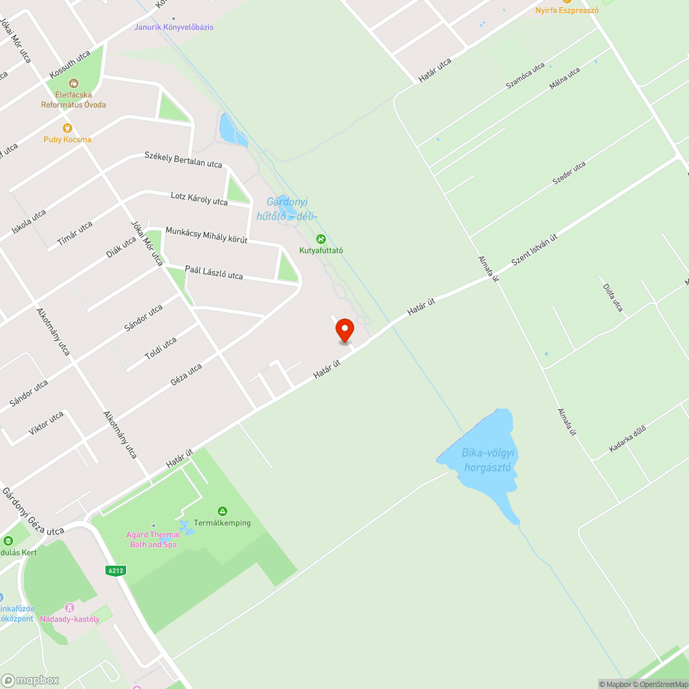 Vízlopás bejelentés helye