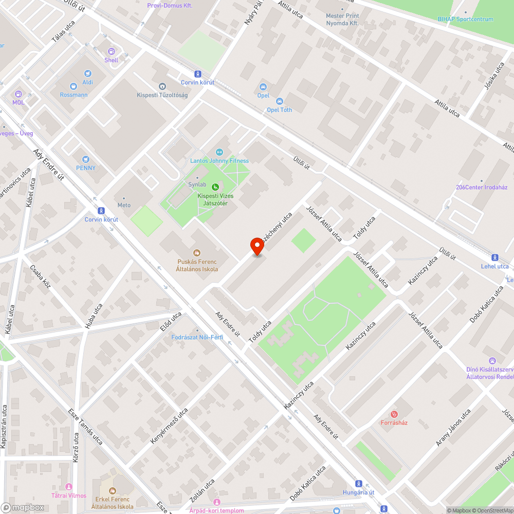 Foglalja a helyet bejelentés helye