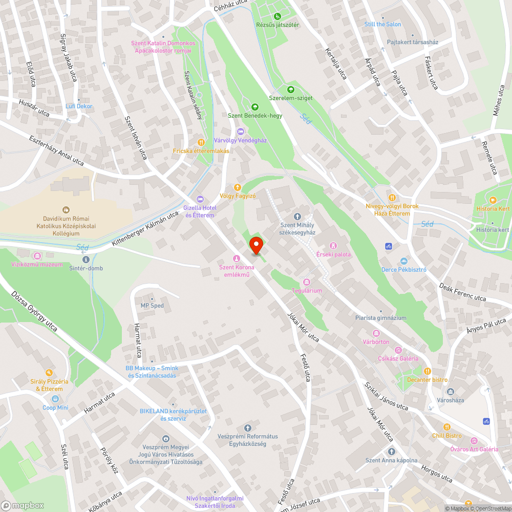 Borzalmas kockakő bejelentés helye