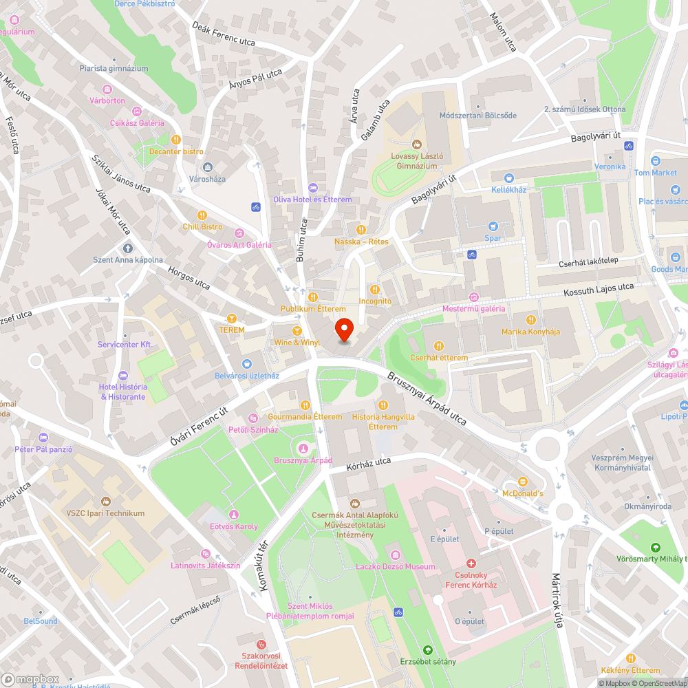 Besüllyedt bejelentés helye