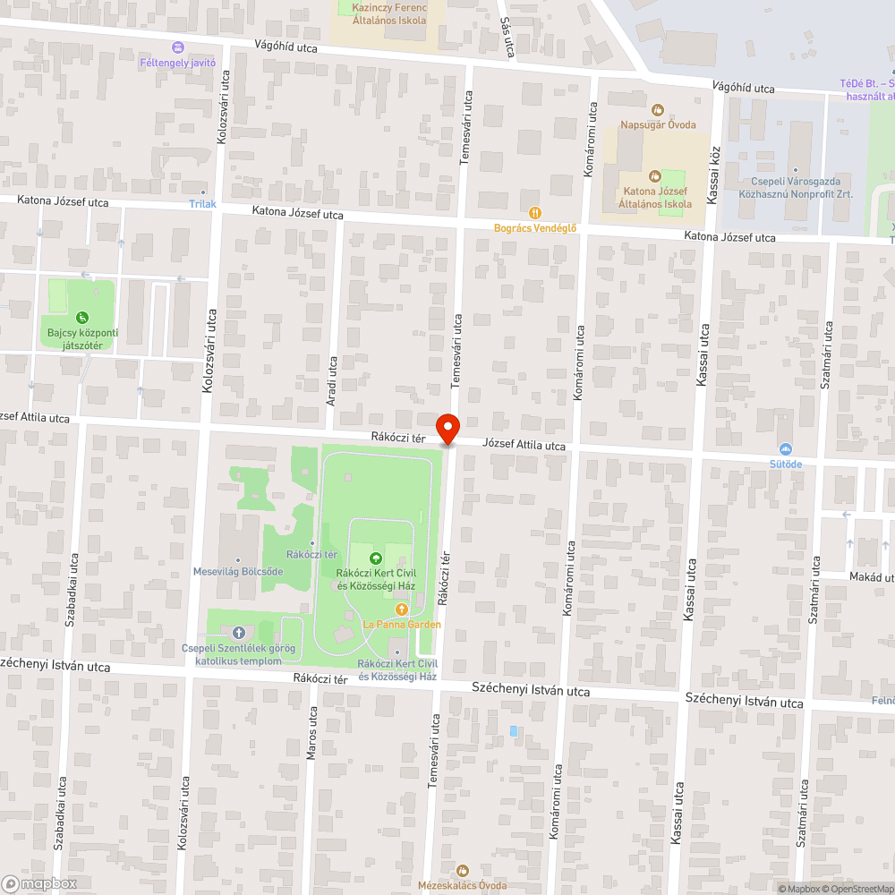 Tábla a zöldben bejelentés helye