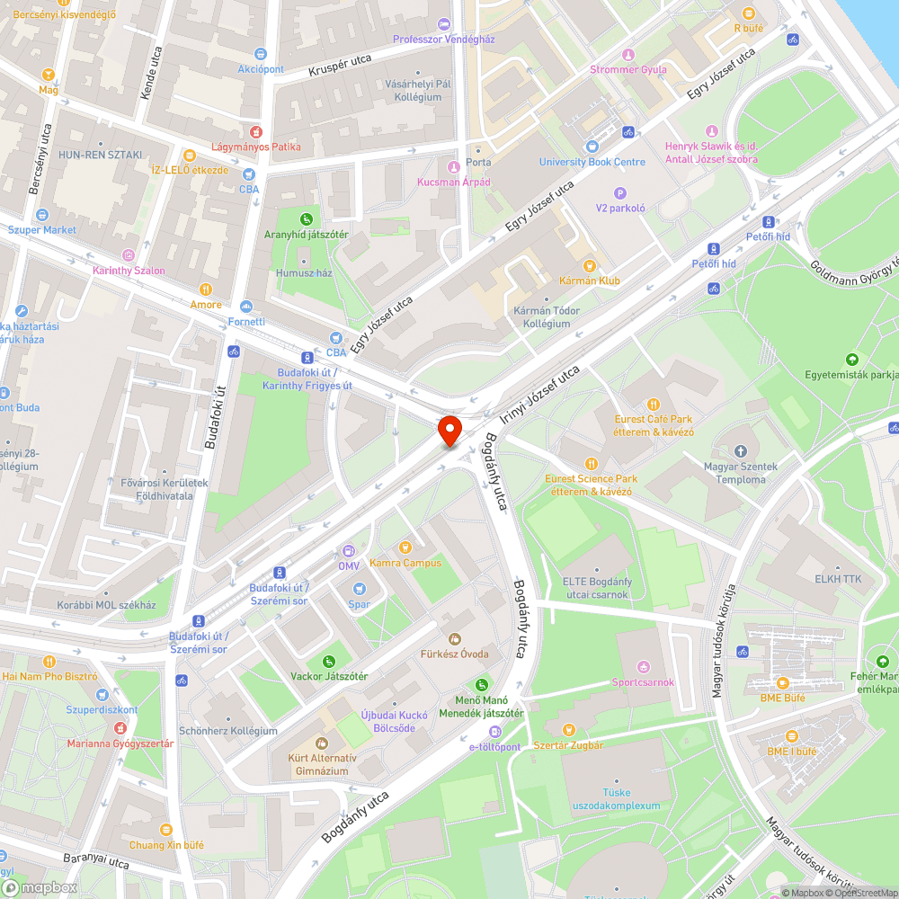 Hibás jelzőlámpa, hiányos burkolati jel bejelentés helye