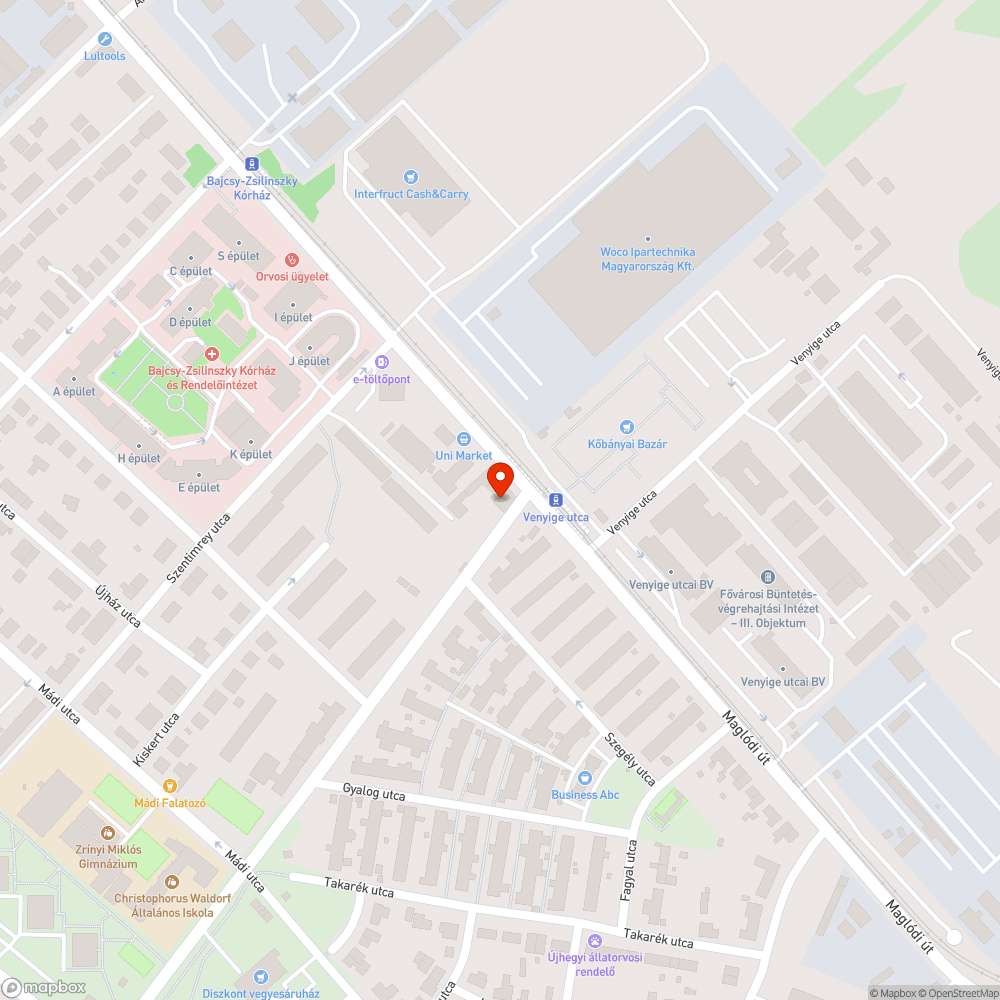 Graffitiktől elronditott elektromos szekrény bejelentés helye