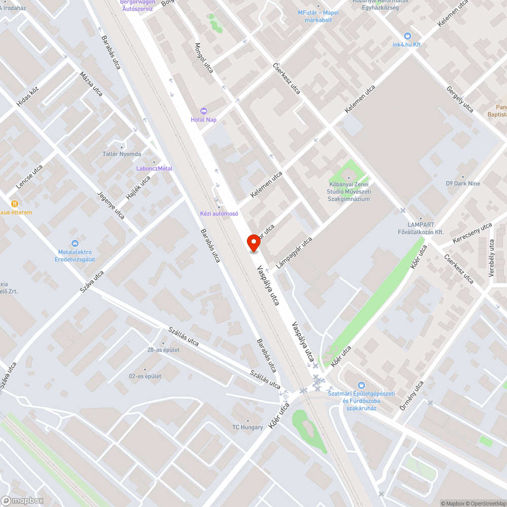 Romos drótkerítés maradvány bejelentés helye